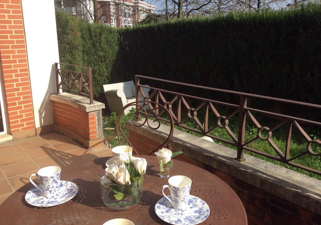 Apartamento Con Jardin ゲチョ エクステリア 写真